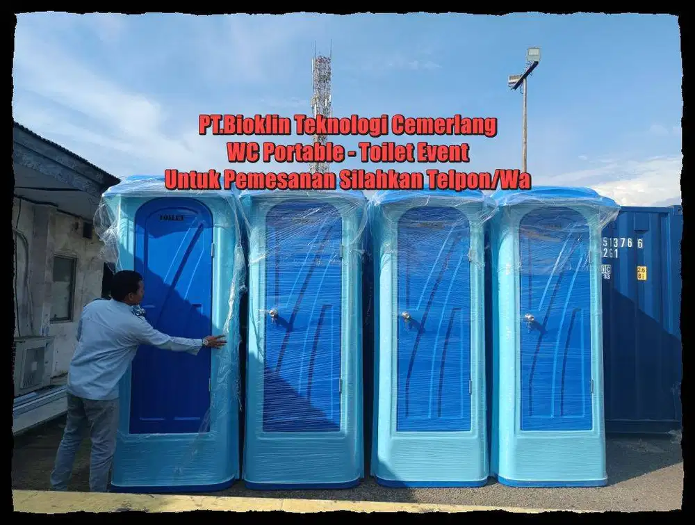 Toilet Portable Jongkok- Toilet Outdoor- WC Portable- Praktis Mudah Di
