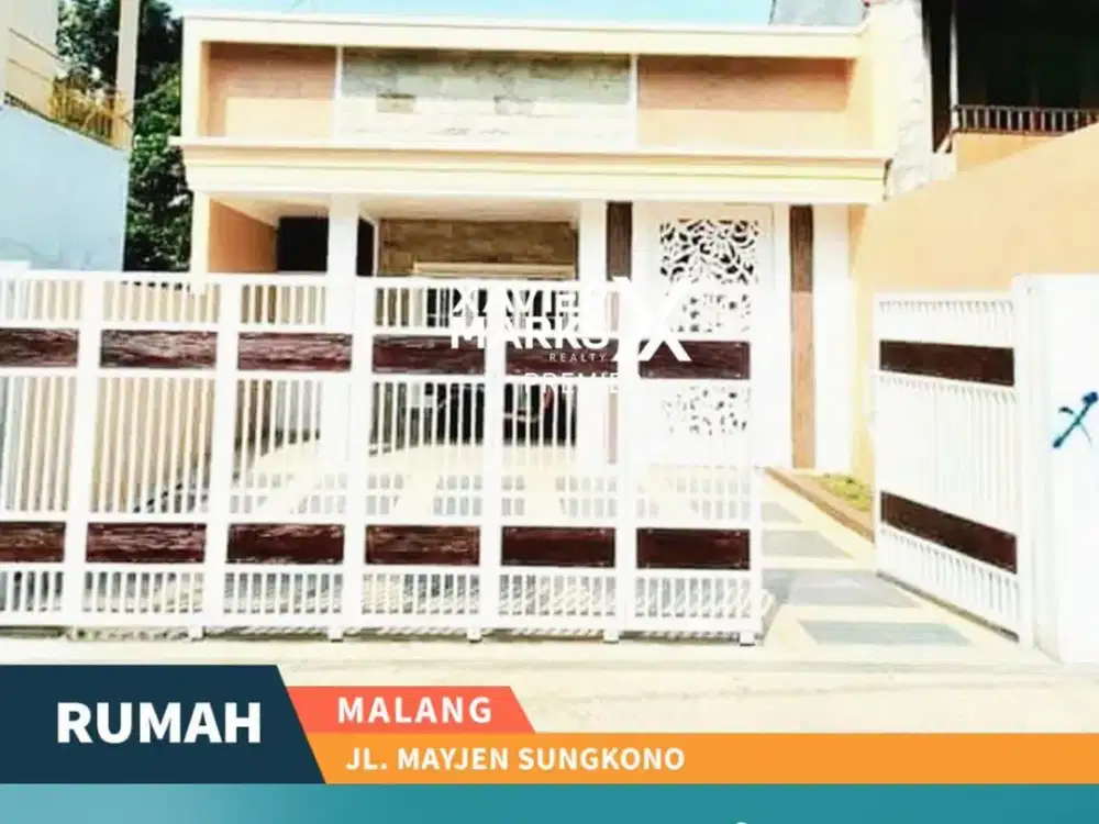 Dijual Murah Rumah Baru Siap Huni di Mayjen Sungkono Malang