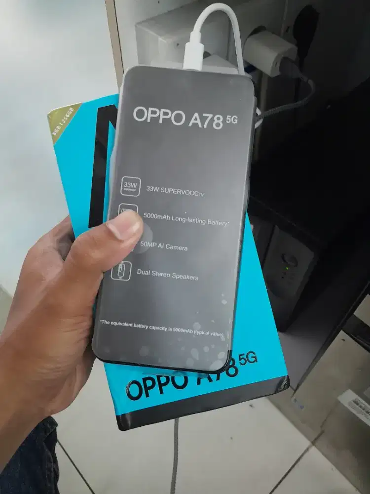 Oppo A78 5G resmi, Ram 8+4/256GB