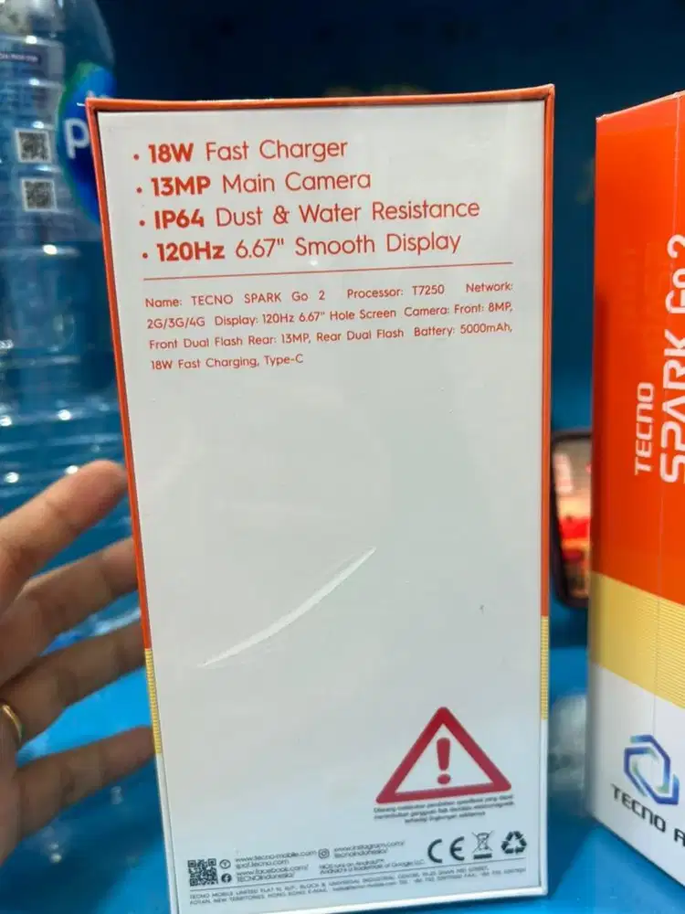 Tecno spark GO 2 ram 4/128gb garansi resmi bisa cod