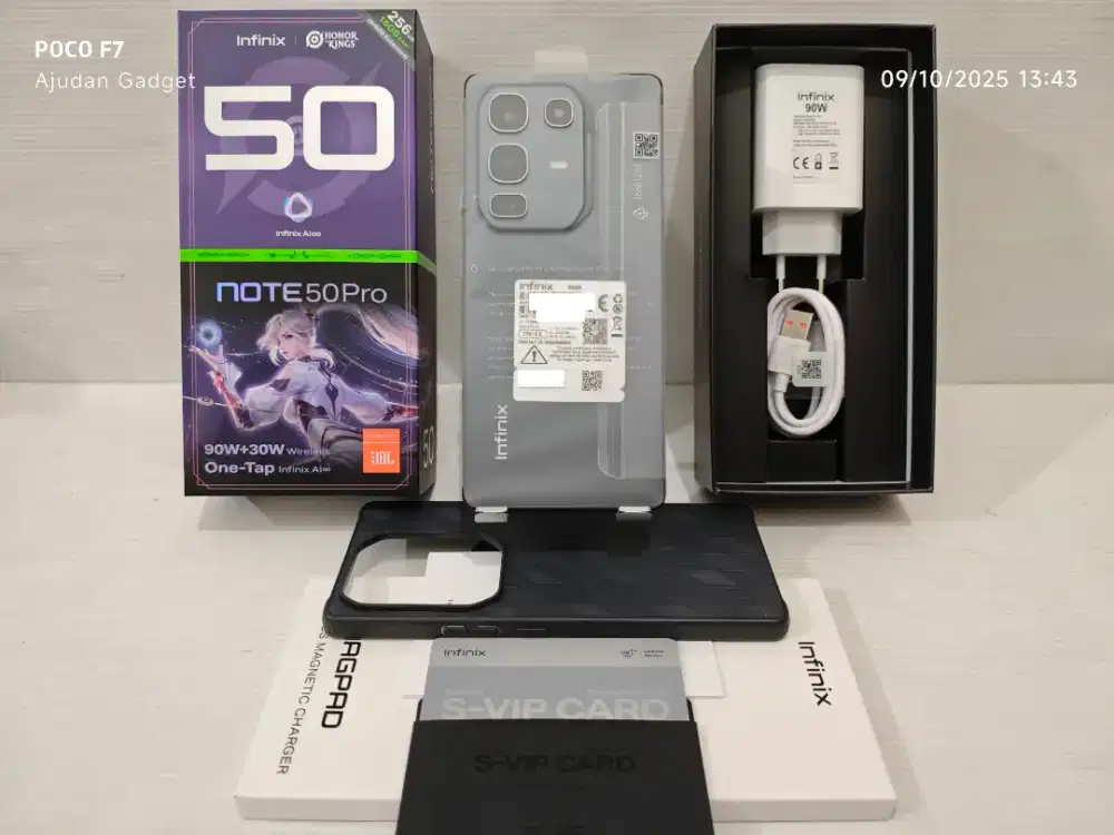 Infinix Note 50 Pro 4G NFC 8/256 Gb BNOB 1 Hari Fresh bs TT/BT yah