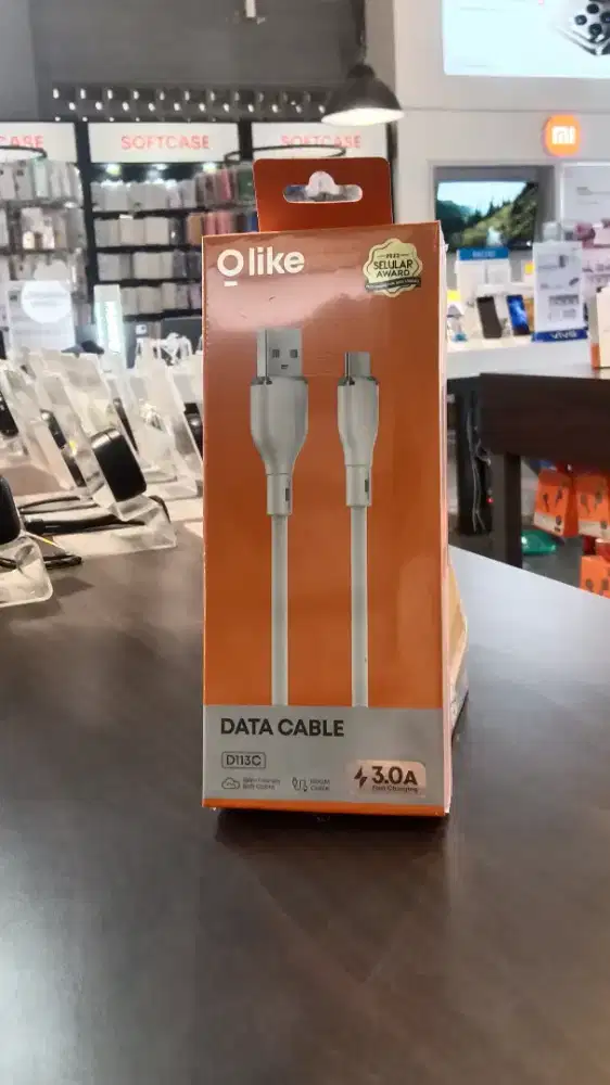 Olike D113C Kabel Data Charger USB TYPE C 3A 1.2M 120cm