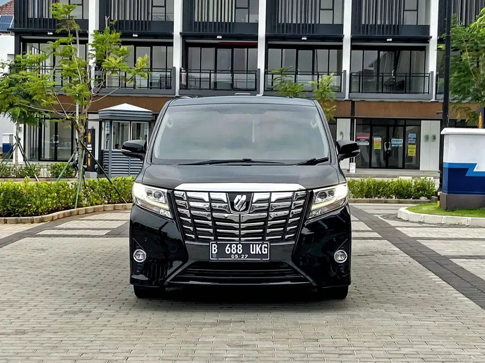 TOYOTA ALPHARD G ATPM 2017, HITAM