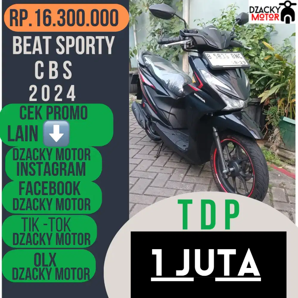 BEAT SPORTY CBS 2024 SECOND LIKE NEW DP PROMO