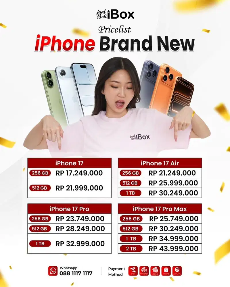 Iphone 17 resmi indonesia ibox digimap blibli