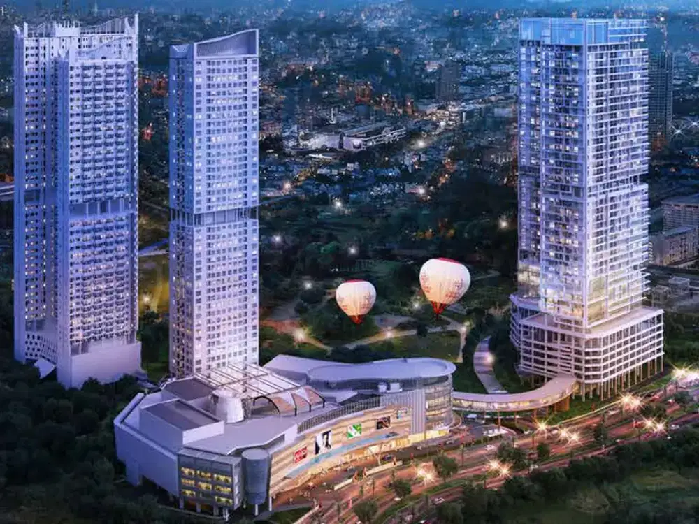 Disewakan Unit Studio Per 6 Bln di Apartemen Pesona Square Depok – View Kota & Fasilitas Lengkap