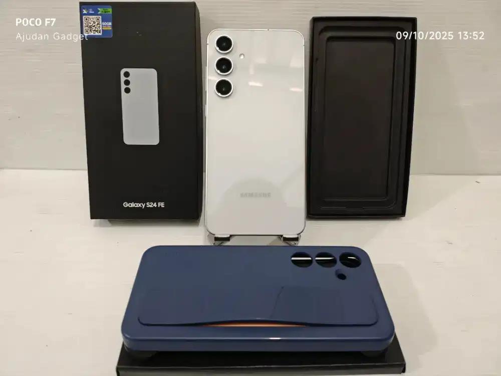 Samsung S24 FE 5G 8/256 Gb Likenew 98% Garansi Des 2025