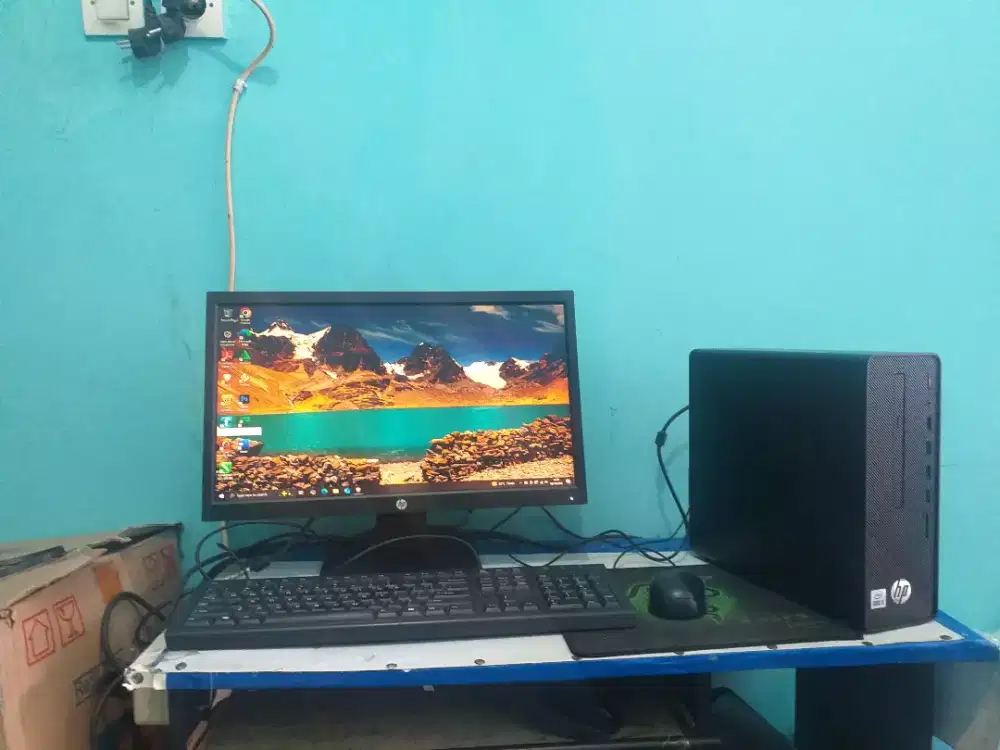 PC SIAP PAKAI I5 10400 HDD 1TB RAM 8GB DDR4 LED 20INCH MURAH