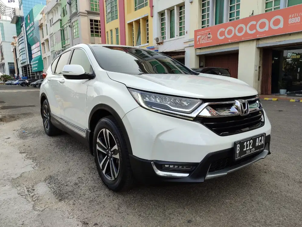 Honda CRV 1.5 Turbo Prestige Matic 2020 warna Putih Mutiara