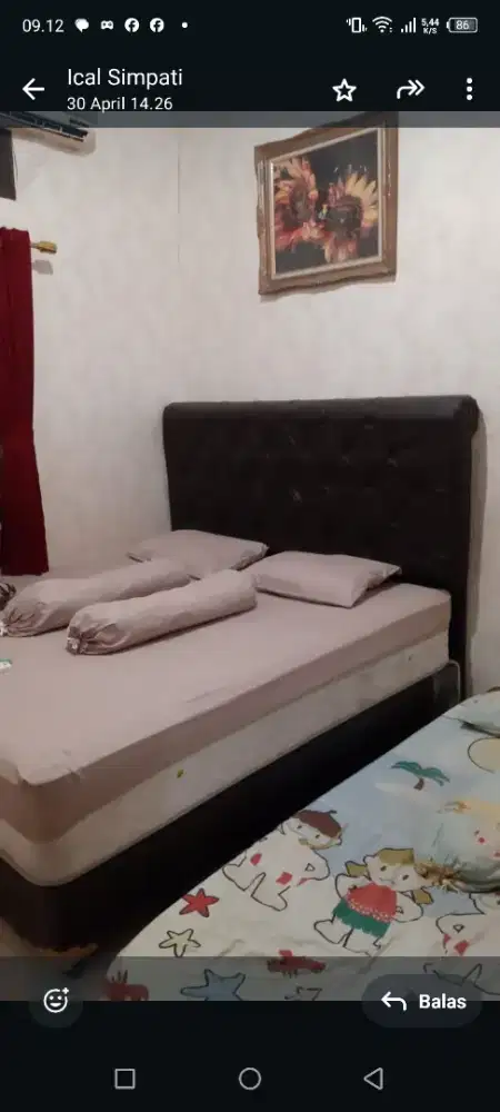 Sedia kamar kos dekat kampus UPN limo cinere