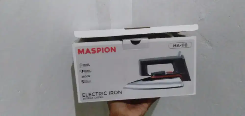 Di jual semua model dan merek setrika garansi 5 th  murah meriah