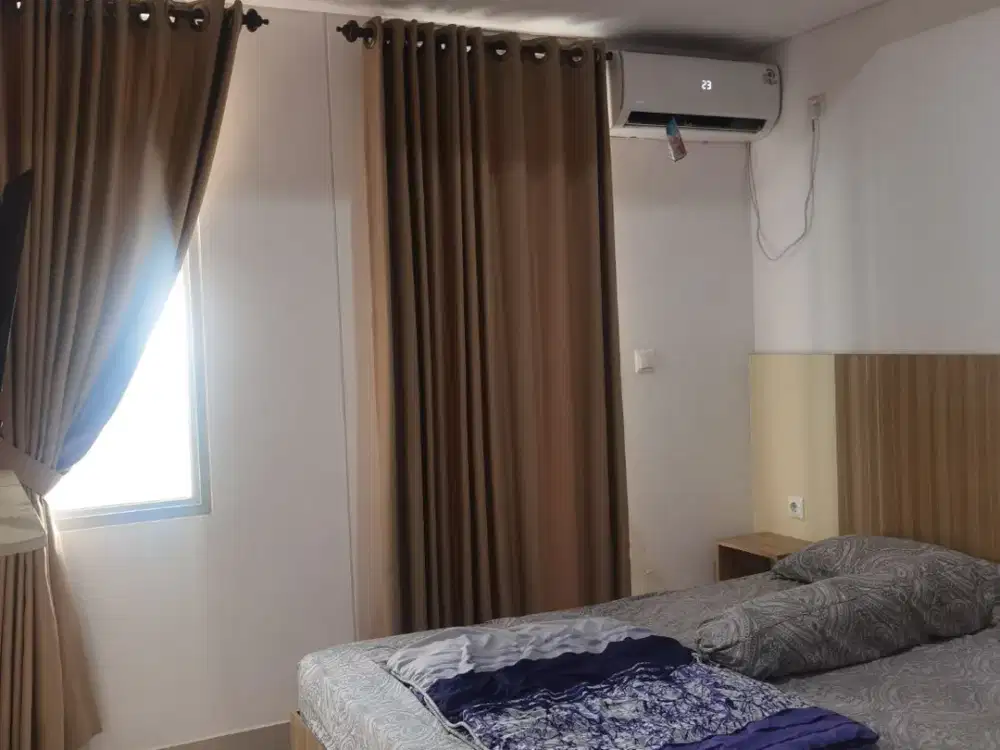 Tipe Studio Strategis & Nyaman Disewakan Bulanan Apartemen Pesona Square Depok