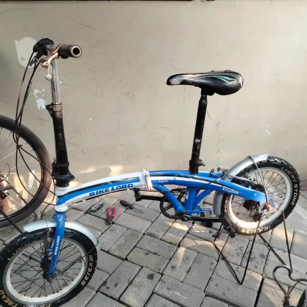 Sepeda lipat bike lord ada no seri nya