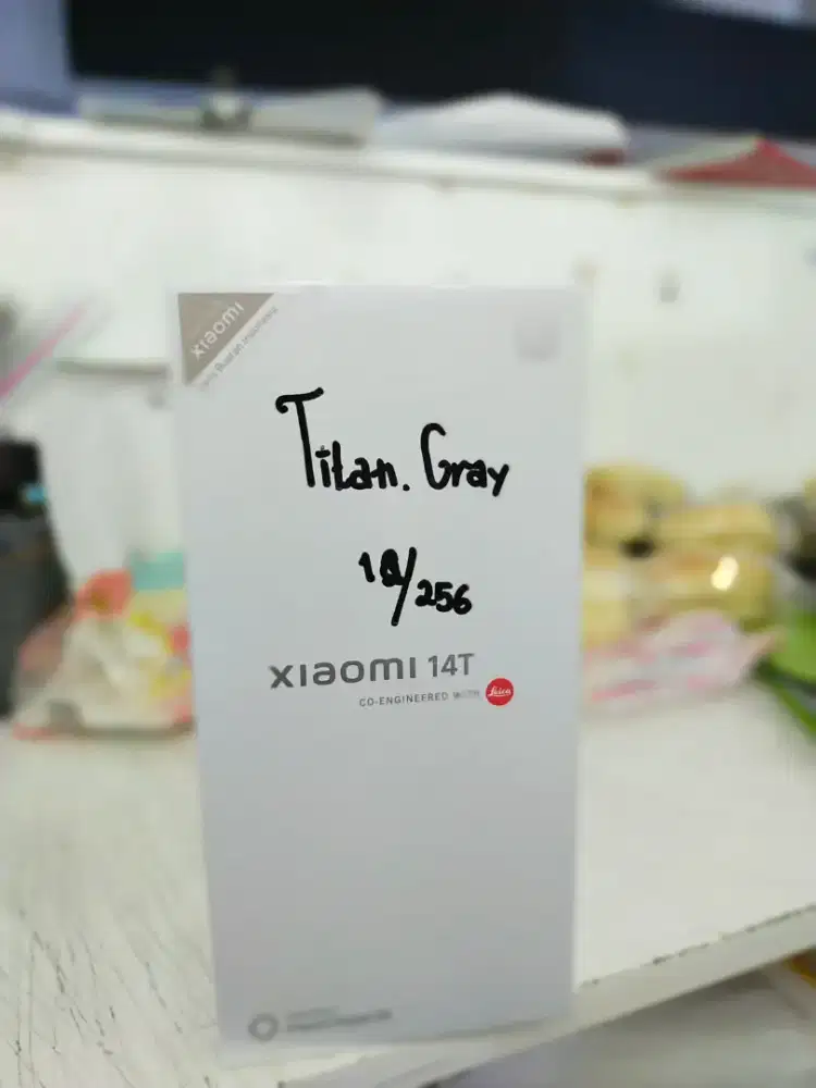 Xiaomi 14t 5g 12/256 Titan grey dan Titan black
