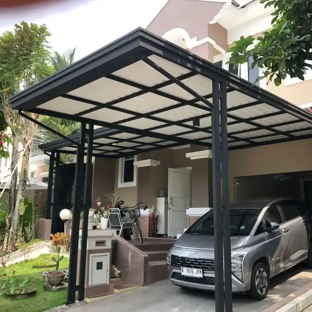 Kanopi atap alderon rs berikut pvc