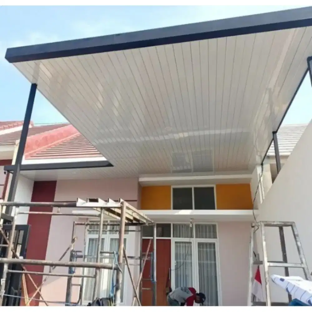 Kanopi atap alderon rs berikut pvc