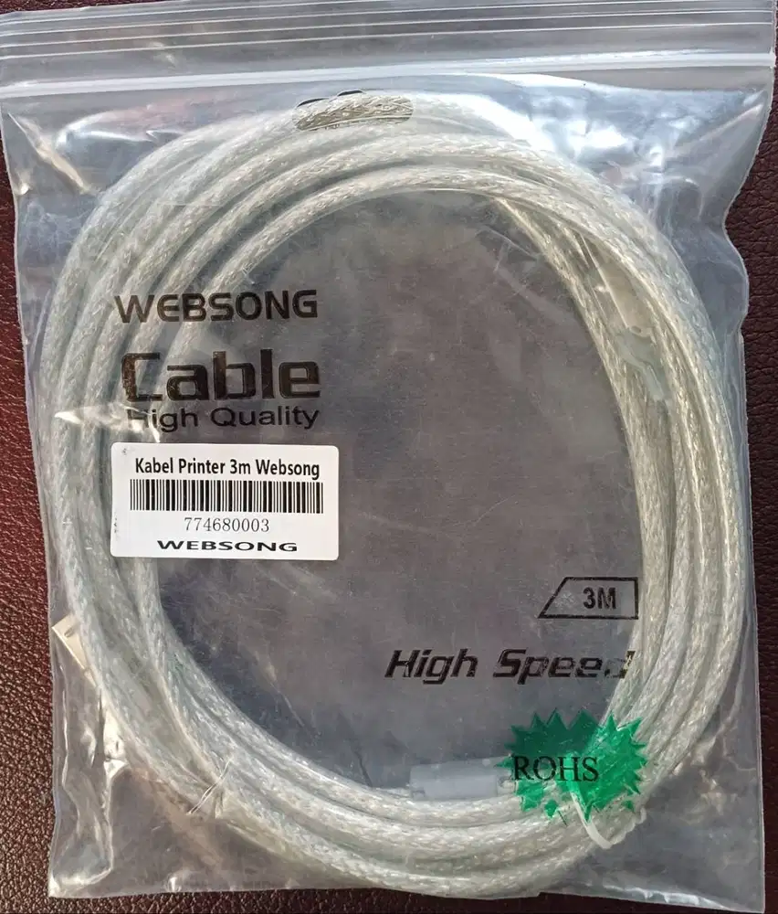 Dijual kabel printer USB 3 meter