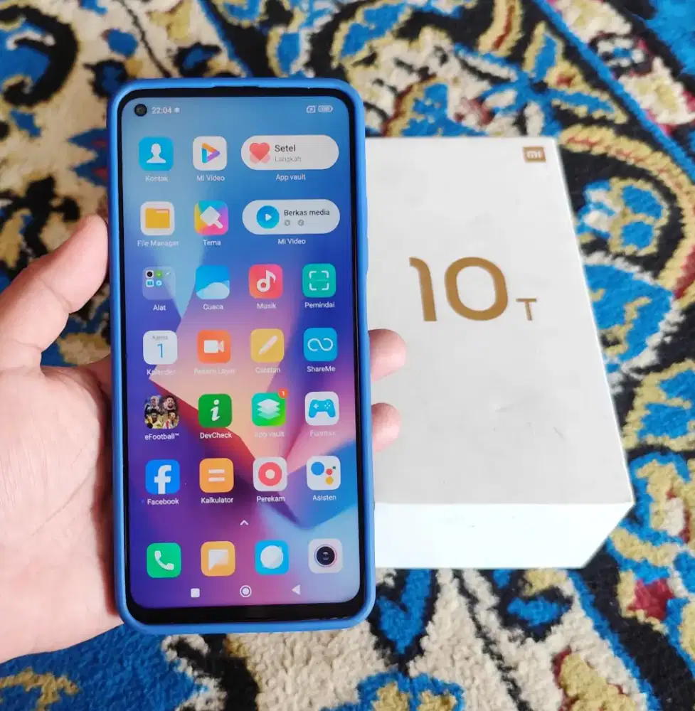 Xiomi Mi 10T 5G 8+5/128 mulus lengkap