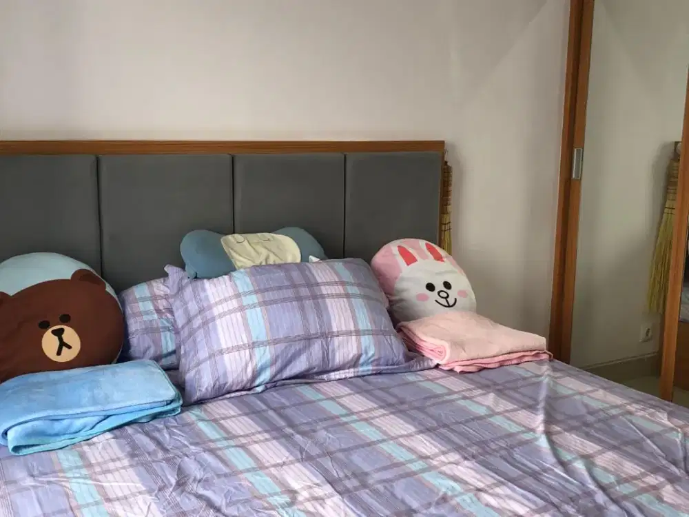 Hunian Nyaman — Tipe Studio Nyaman di Apartemen Pesona Square Depok Disewa Per 3 Bln