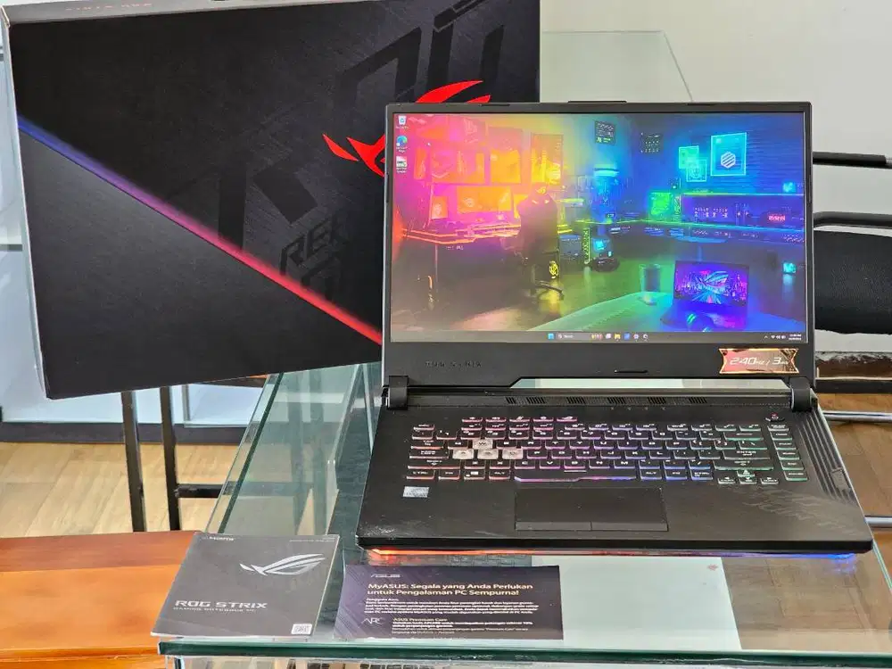 ASUS ROG G512LV intel Core i7 Gen 10 Ram 16 GB SSD 512 GB Nvidia RT