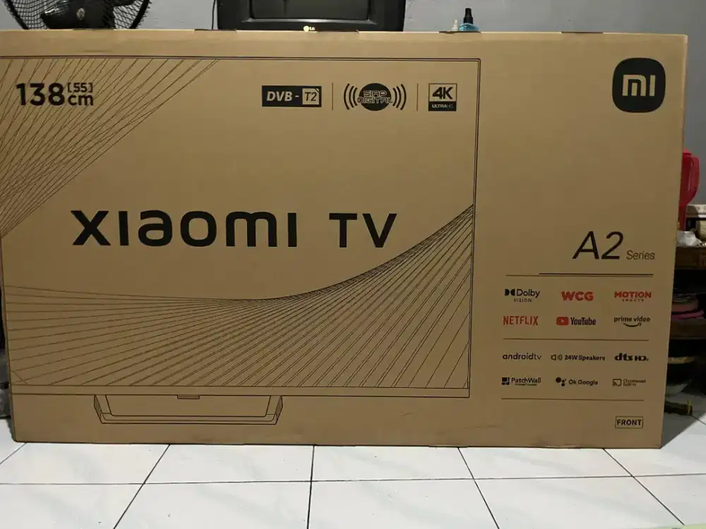 XIAOMI TV A2 55 INCH BARU