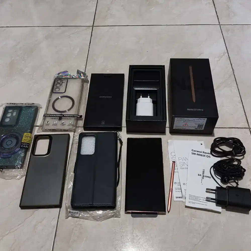 Samsung Note 20 ULTRA 256gb Resmi Sein fullset lengkap