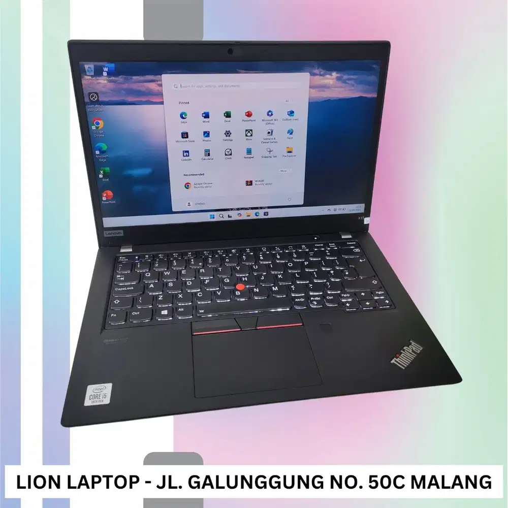 Core i5 Gen 10 slim mulus RAM 8GB SSD 256 Lenovo Thinkpad X13 [09|10]
