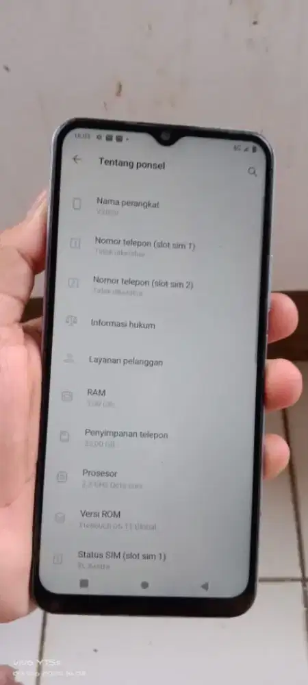 Vivo. Y12s.  3/32.  Lcet pmkyan ja ja normal smua