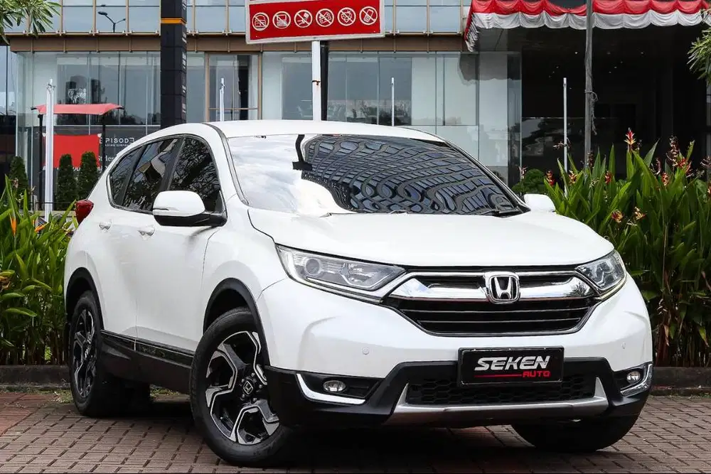 Honda CRV CR-V 1.5 VTEC Turbo 7 Seater AT Matic 2018 Putih Mutiara