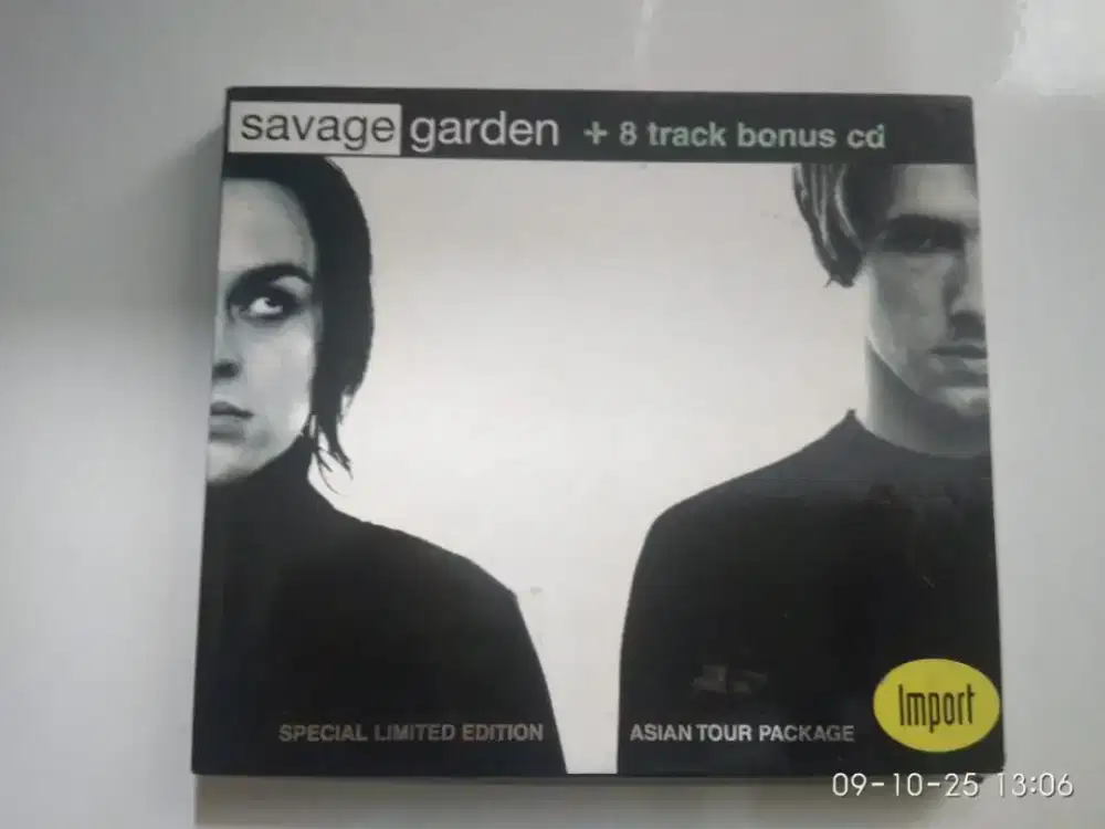 CD Original SAVAGE Garden Spesial Limited Edition