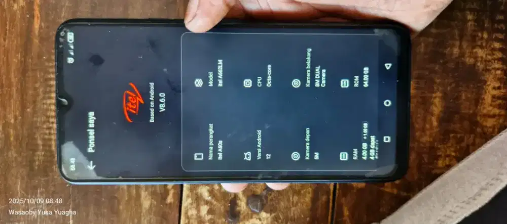 HP Itel A60S Second