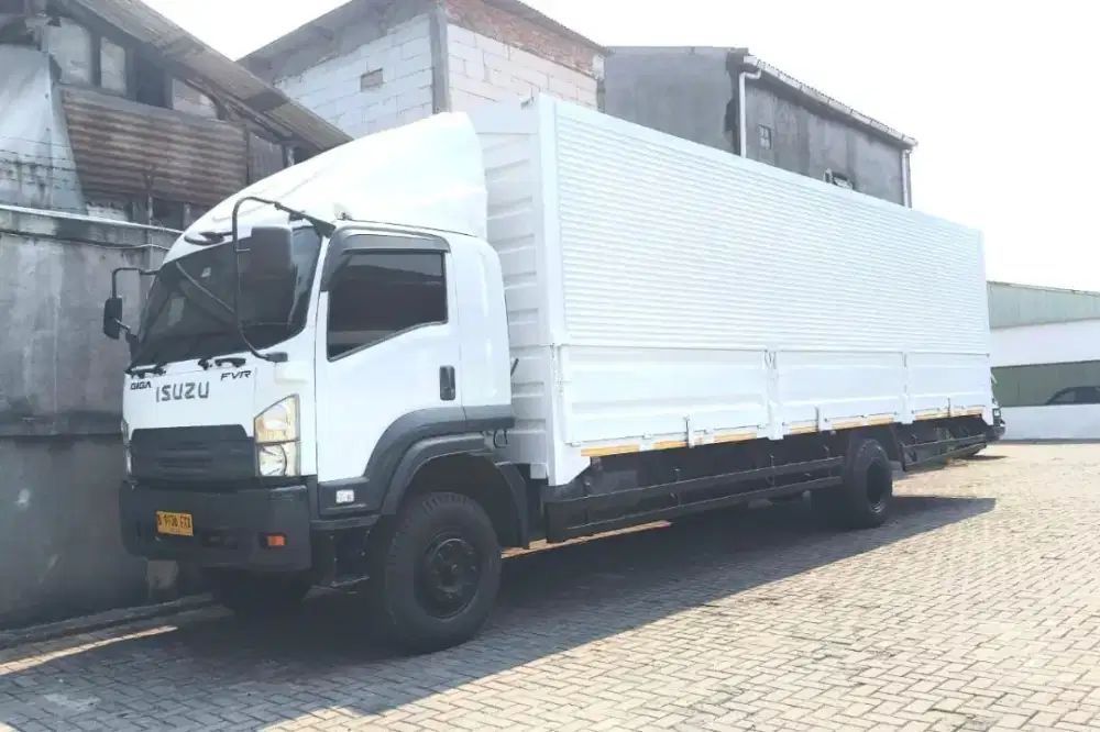 MULUS+banBARU MURAH Isuzu Giga engkel FVR 34 U Wingbox 2023 wing box