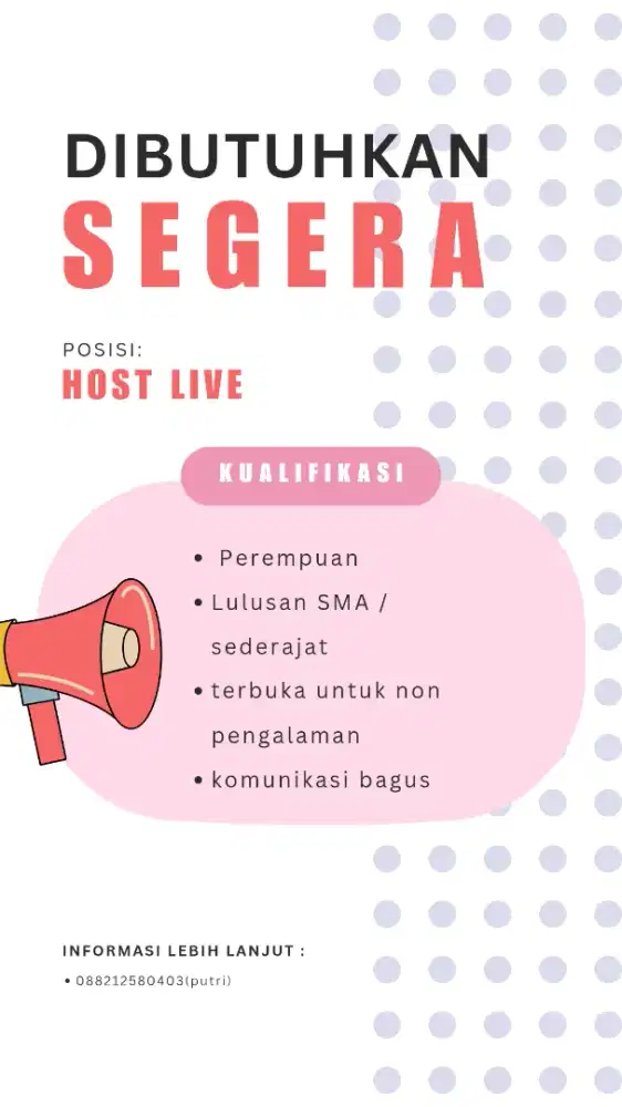 loker untuk cewe