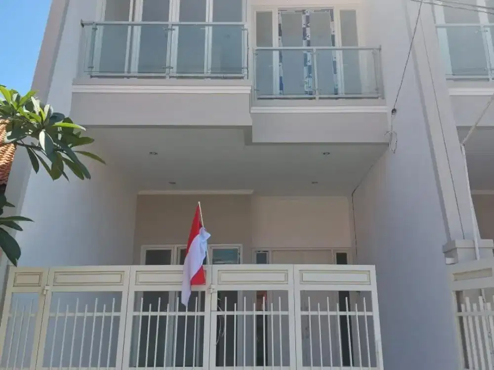 100 meter dr RAYA MULYOSARI RUMAH BARU 2 LANTAI FULL BANGUNAN