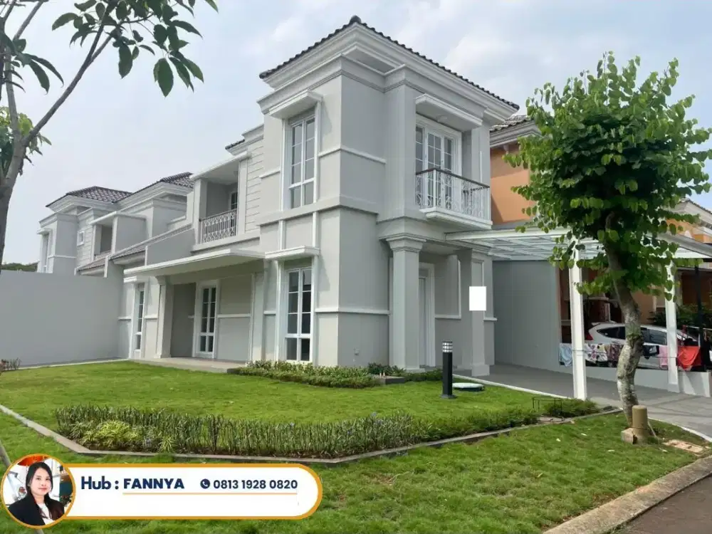 Rumah Hoek Premium New Alicante 8x18 – Free DP, 3+1 KT, 3 Carport, Hanya 5,2 Miliar!