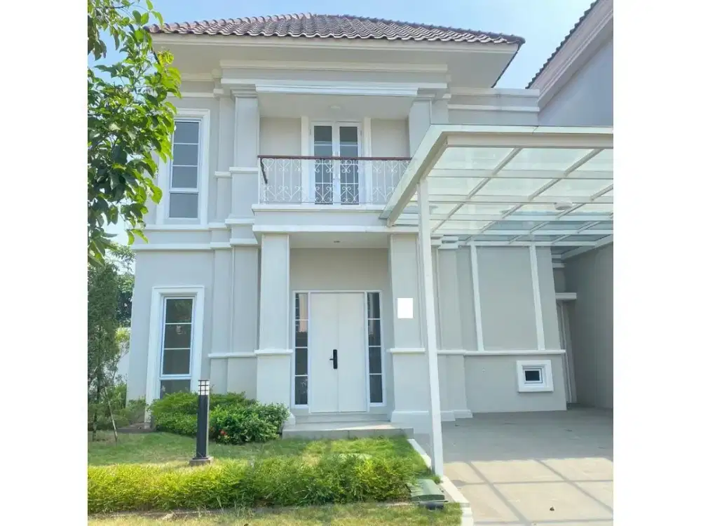 New Alicante Gading Serpong – Rumah 2 Lantai Hoek Luas 144m², Free DP Cuma 5,2M!
