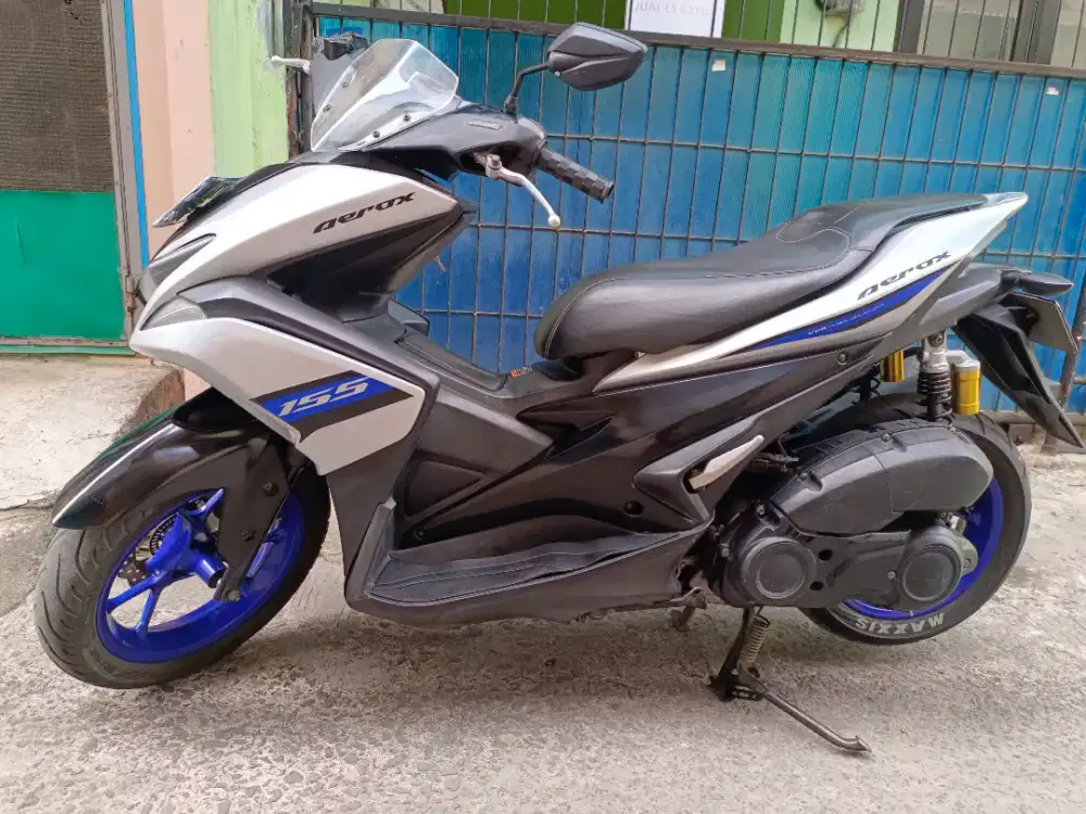 Yamaha Aerox 155CC LED Tahun 2019 Pajak2026 Mesin Halus Siap tancapGas