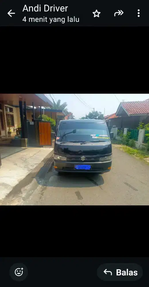 Suzuki carry pick up, Tahun 2019, 4X2 MT AC warna hitam