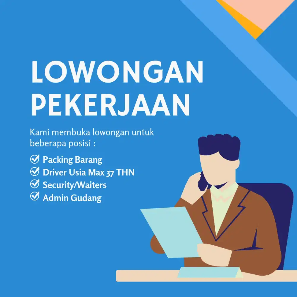 Lowongan Pekerjaan
