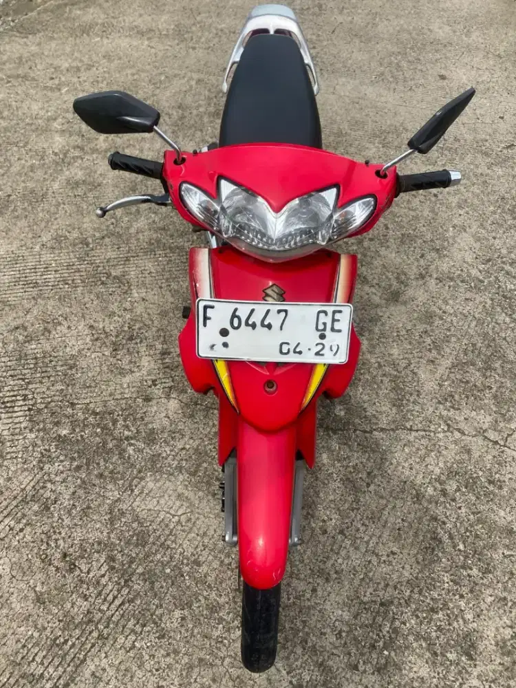 Nia: SHOGUN PLAT F BOGOR PAJAK HIDUP SS LENGKAP NEGO TIPIS