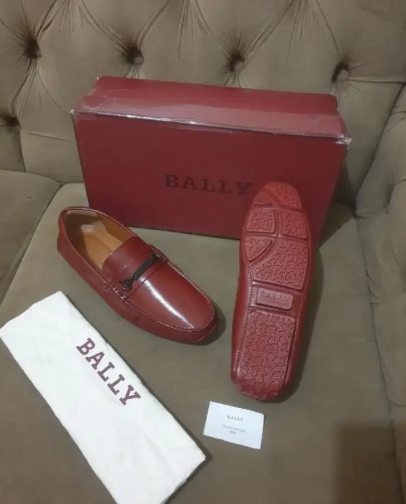 Sepatu Bally lofers orignal size 40 second