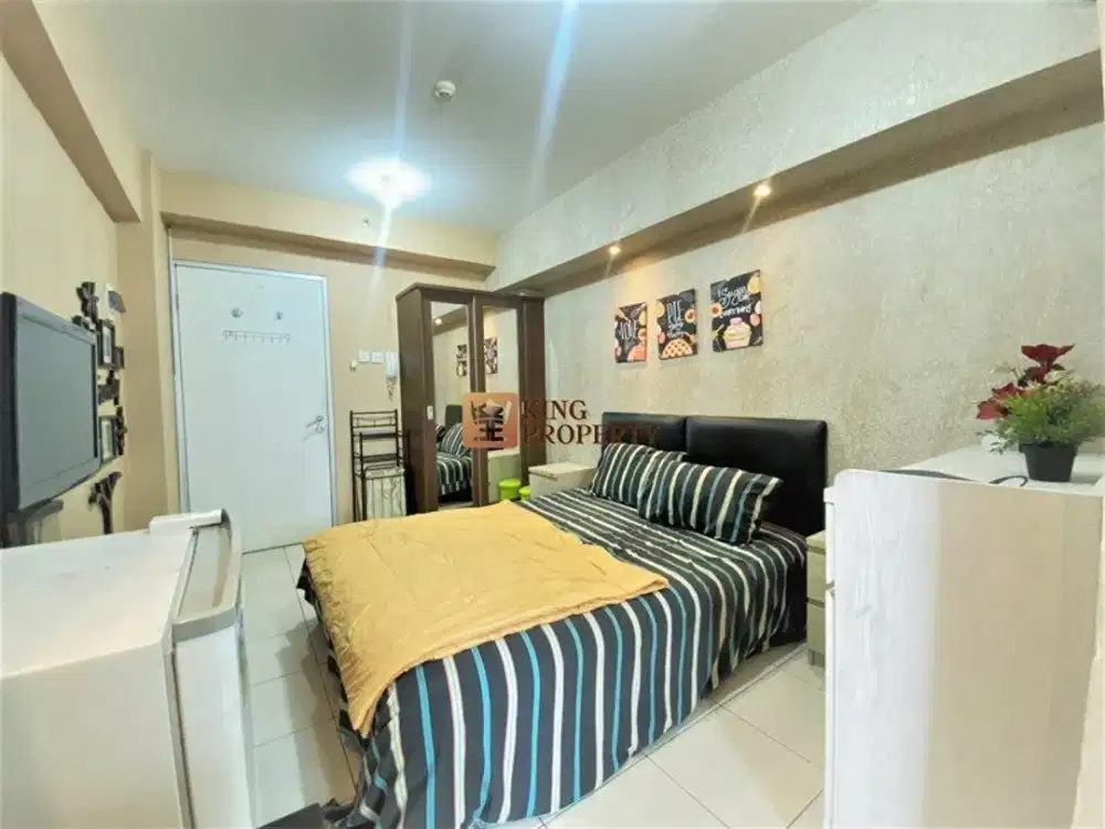 Rekomen Banget! Studio Full Furnished Lengkap Tower Depan Green Bay Pluit Greenbay