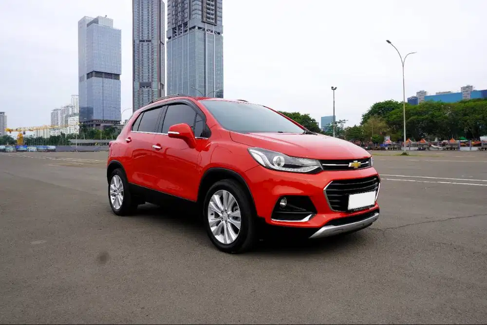 Chevrolet Trax 1.4 LTZ Turbo Premier Bensin At 2017 2018, 2019 Merah