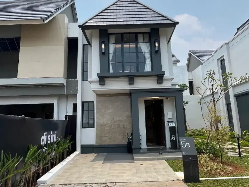 DP START 0%! Cepat Booking Sebelum Kehabisan! Rumah 2 Lantai Selangkah ke Stasiun Siap Huni Hanya 1M-an di CGS Nempel BSD