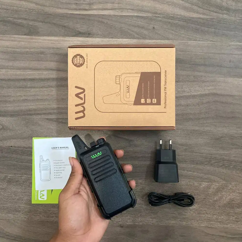 Walkie Talkie WLN KD C1 Siap Pakai di Proyek & Keamanan