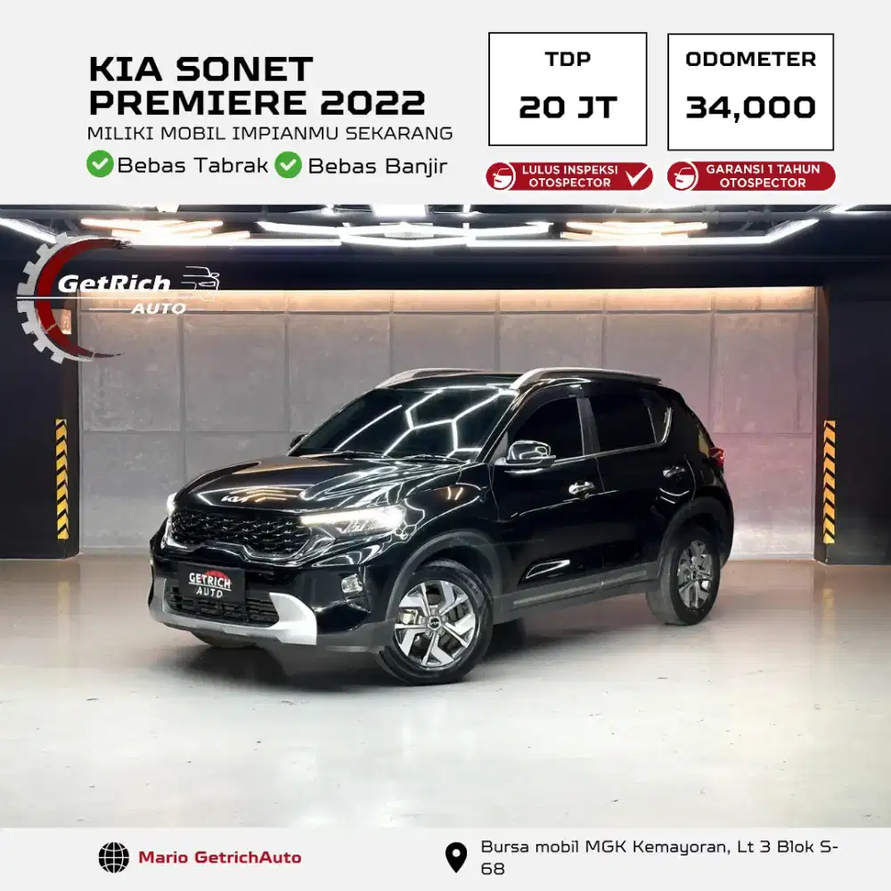 DP MINIM KIA SONET PREMIERE 2022