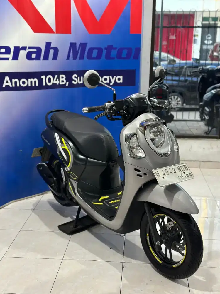 low KM Honda Scoopy Sporty 110cc Tahun 2024