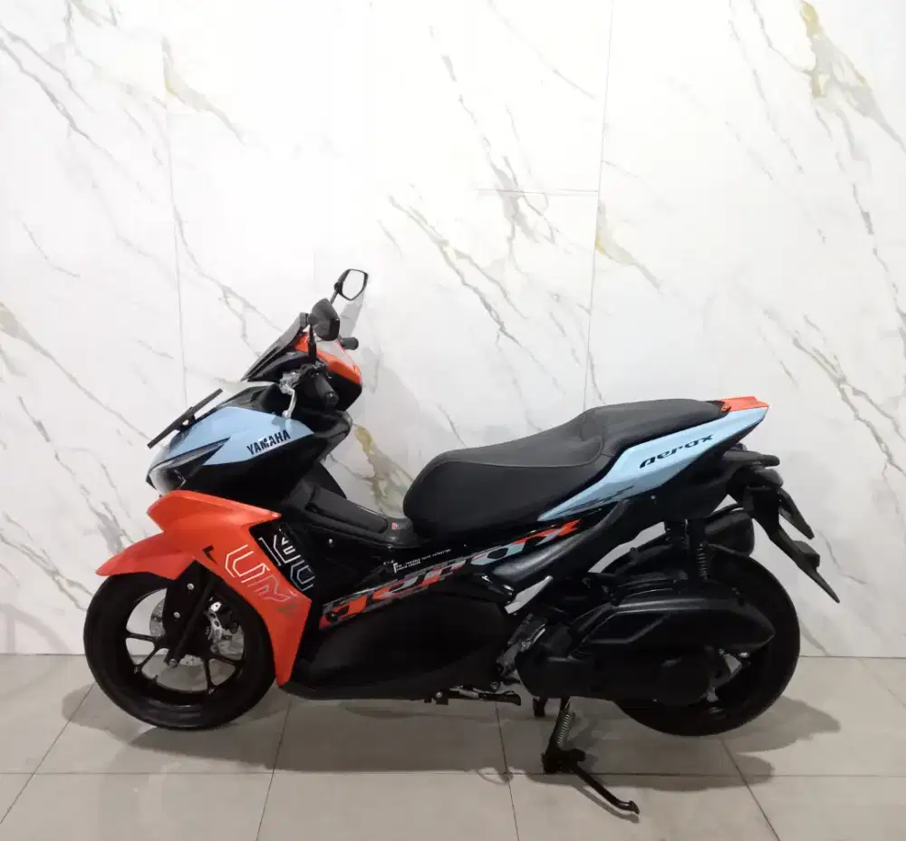 AEROX 155 VVA CONNECTED TAHUN 2024, SEPERTI BARU, MUHSHI MOTOR.