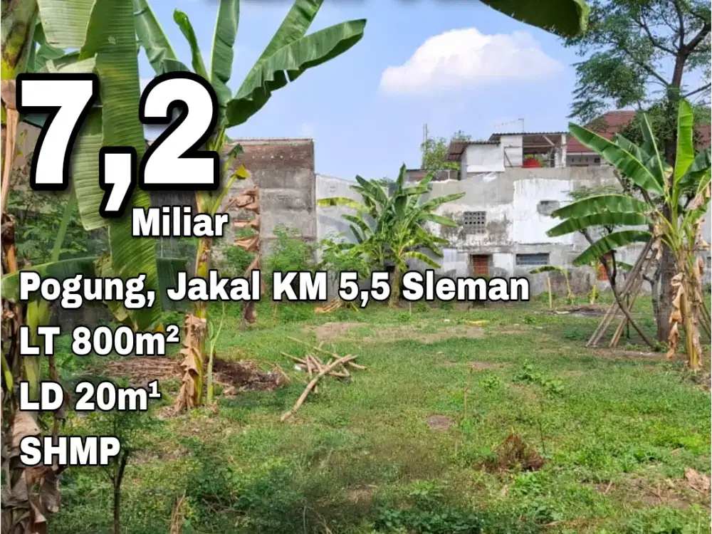 TANAH STRATEGIS DEKAT UGM