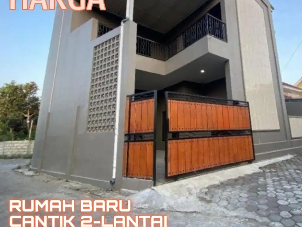 RUMAH BARU CANTIK 2-LANTAI SIAP HUNI